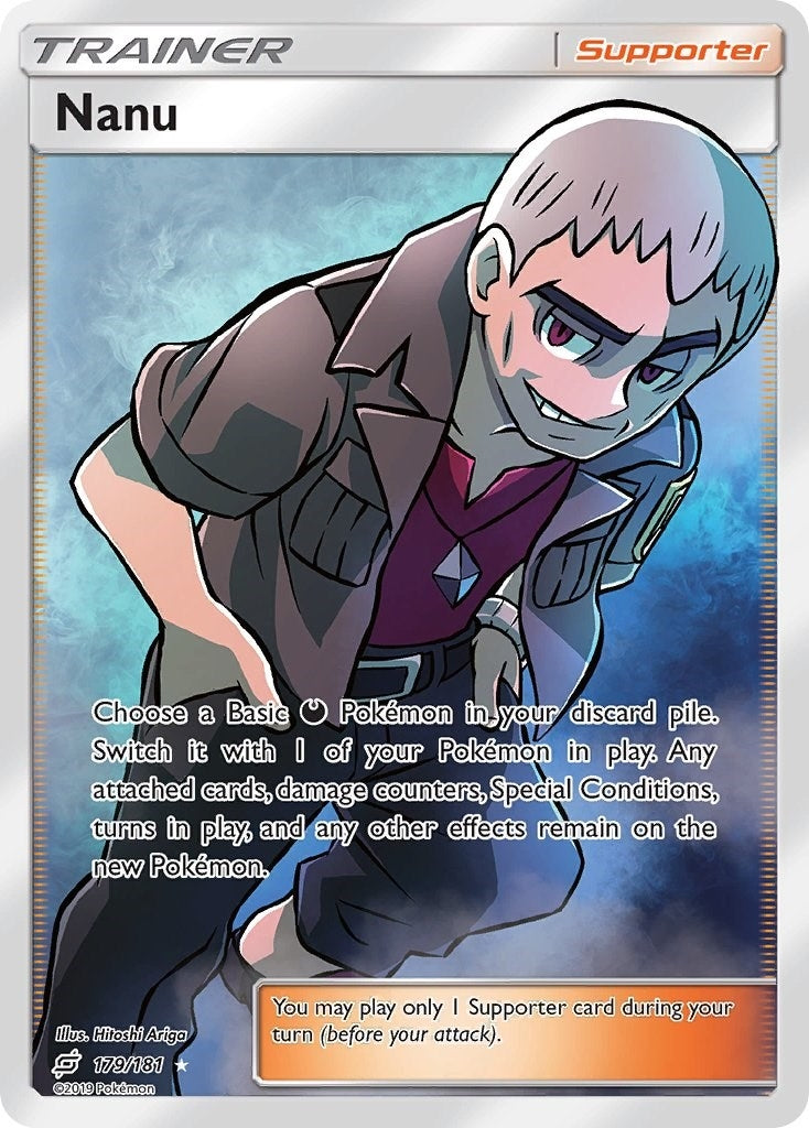 Image for Nanu (Full Art) (179/181) [SM - Team Up] - Pokemon