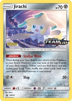 Image for Jirachi - SM161 [Staff] (SM161) [SM Promos] - Pokemon