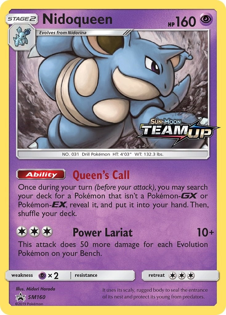 Image for Nidoqueen - SM160 (Prerelease) (SM160) [SM Promos] - Pokemon