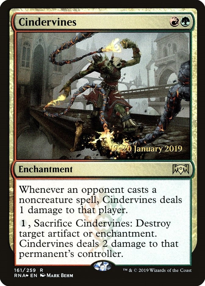 Image for Cindervines (161) [Prerelease Cards] - Magic: The Gathering
