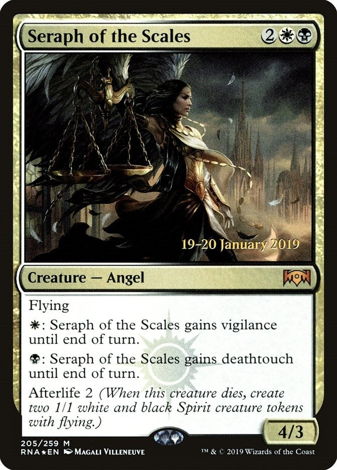 Image for Seraph of the Scales (205) [Prerelease Cards] - Magic: The Gathering