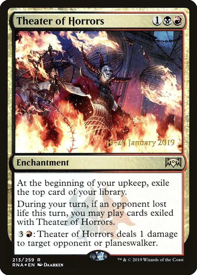 Image for Theater of Horrors (213) [Prerelease Cards] - Magic: The Gathering