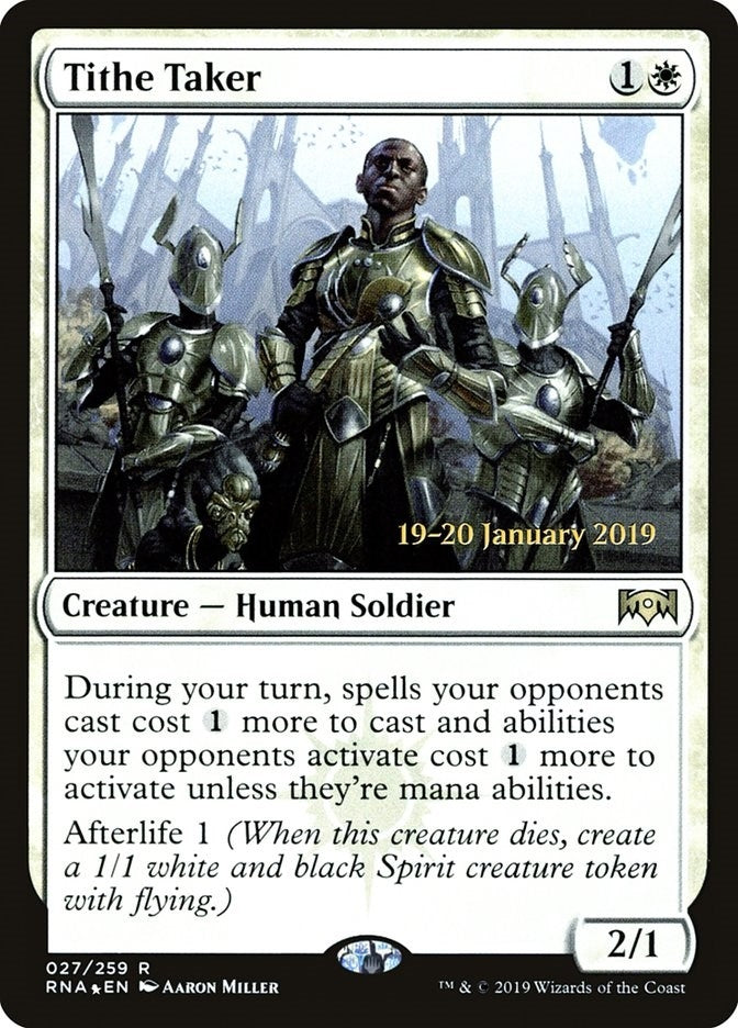 Image for Tithe Taker (27) [Prerelease Cards] - Magic: The Gathering