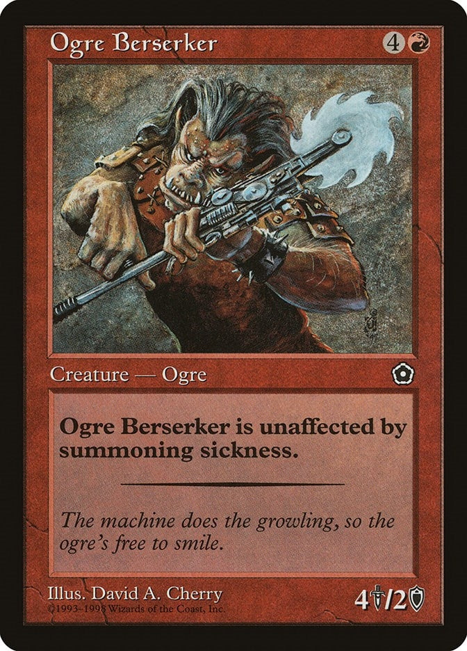 Image for Ogre Berserker [Portal Second Age] - Magic: The Gathering