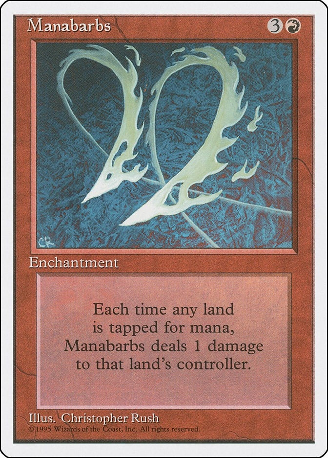 Image for Manabarbs [Fourth Edition] - Magic: The Gathering