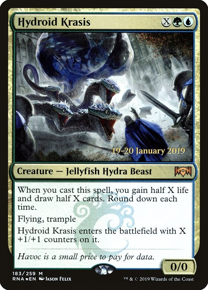 Image for Hydroid Krasis (183) [Prerelease Cards] - Magic: The Gathering