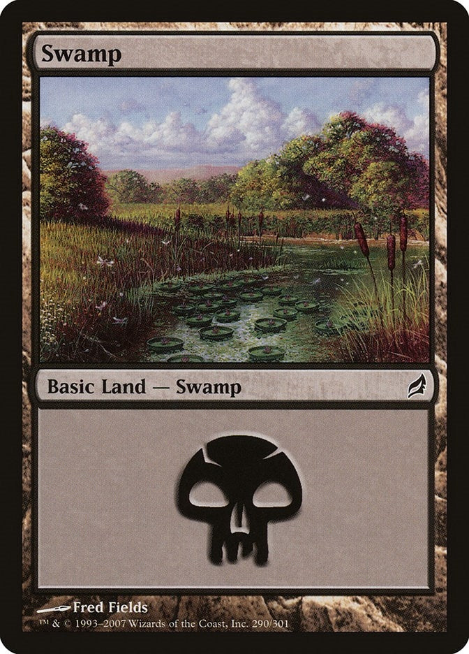 Image for Swamp (290) (290) [Lorwyn] - Magic: The Gathering