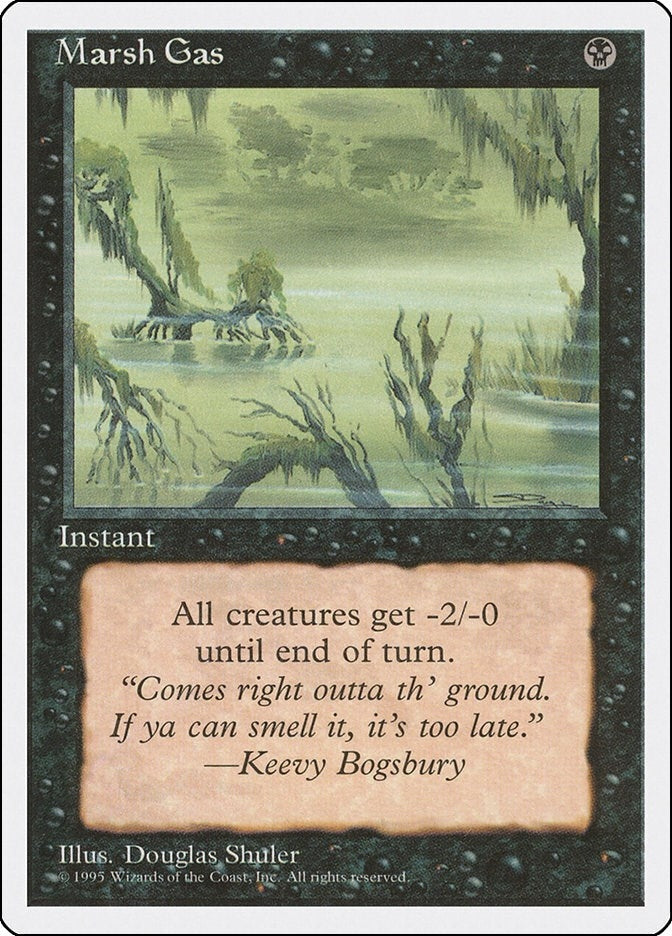Image for Marsh Gas [Fourth Edition] - Magic: The Gathering