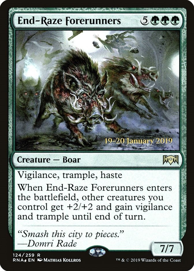 Image for End-Raze Forerunners (124) [Prerelease Cards] - Magic: The Gathering