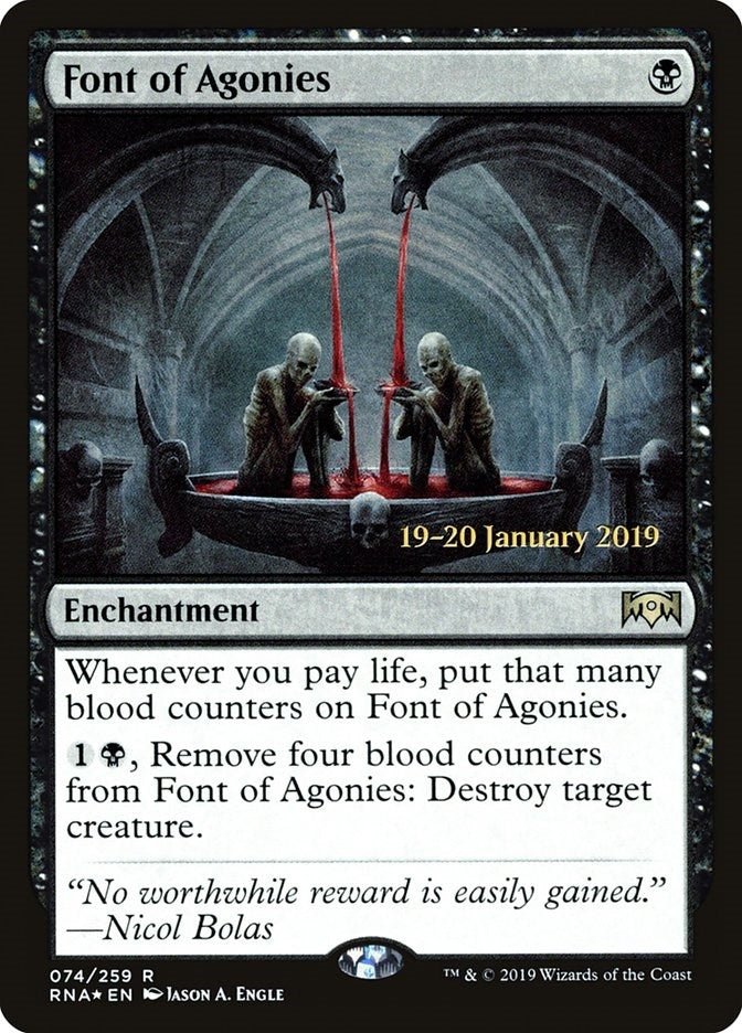 Image for Font of Agonies (74) [Prerelease Cards] - Magic: The Gathering