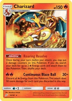 Image for Charizard - 14/181 (SM Team Up) (014/181) [Deck Exclusives] - Pokemon