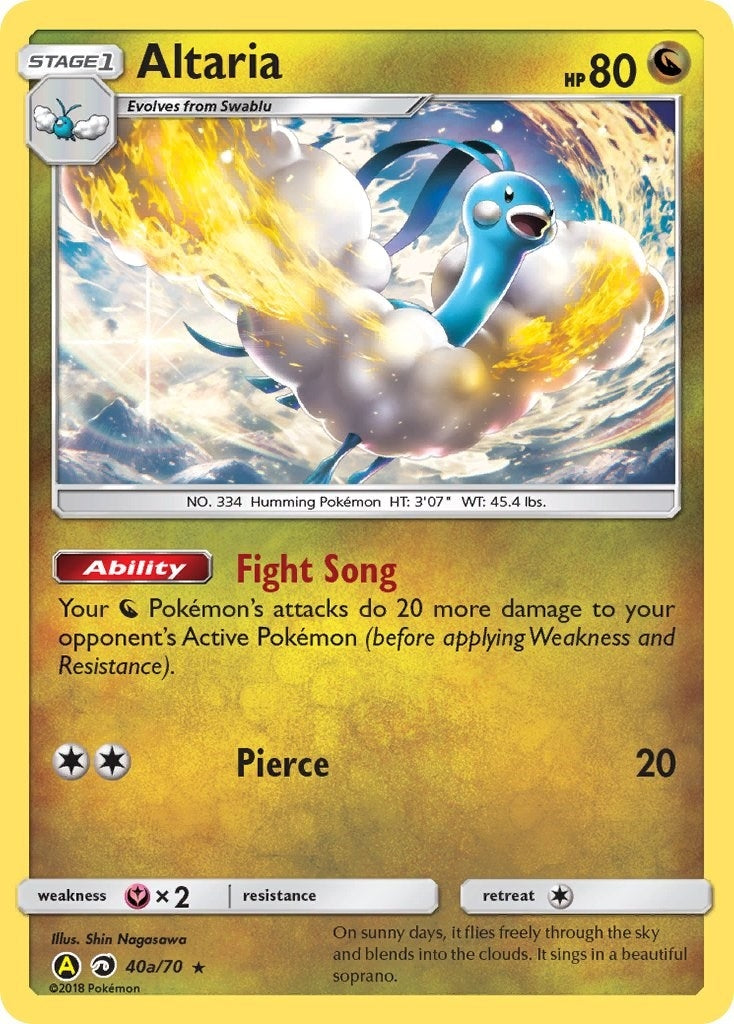 Image for Altaria - 40a/70 (040a/070) [Alternate Art Promos] - Pokemon