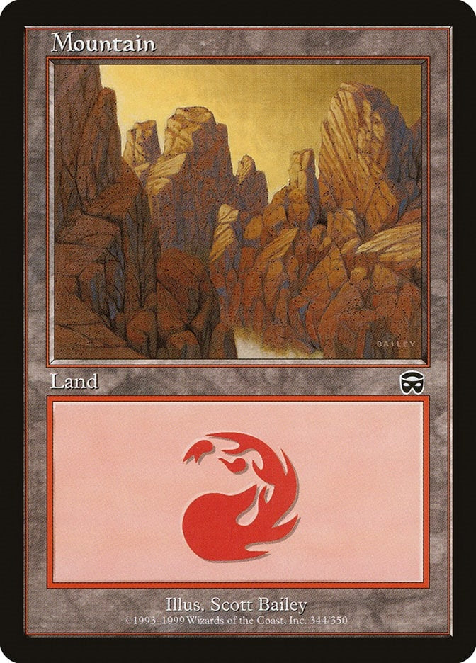 Image for Mountain (344) (344) [Mercadian Masques] - Magic: The Gathering
