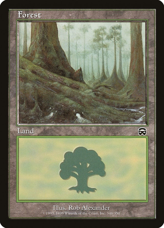Image for Forest (348) (348) [Mercadian Masques] - Magic: The Gathering
