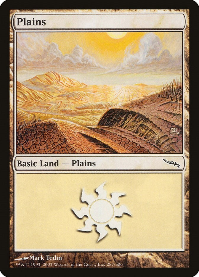 Image for Plains (287) (287) [Mirrodin] - Magic: The Gathering