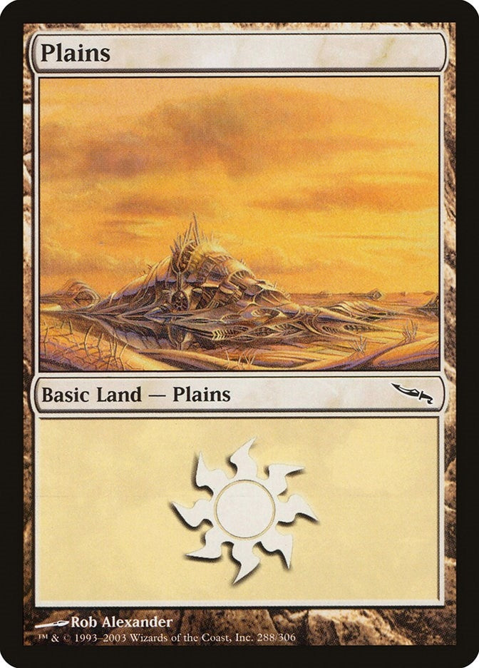 Image for Plains (288) (288) [Mirrodin] - Magic: The Gathering
