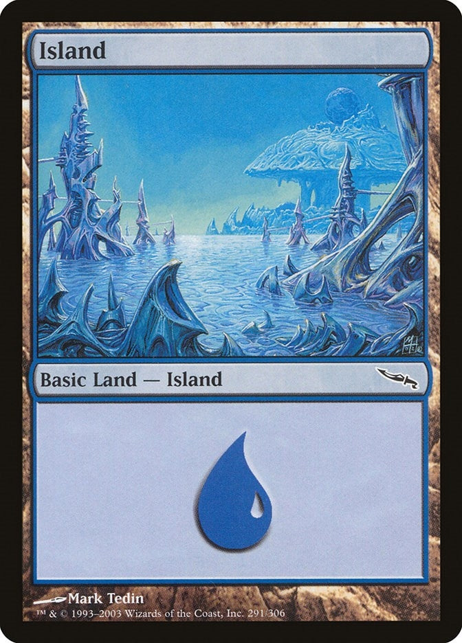 Image for Island (291) (291) [Mirrodin] - Magic: The Gathering