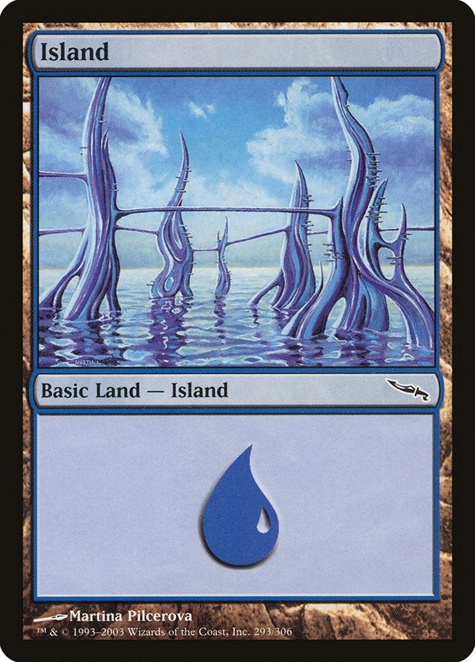 Image for Island (293) (293) [Mirrodin] - Magic: The Gathering