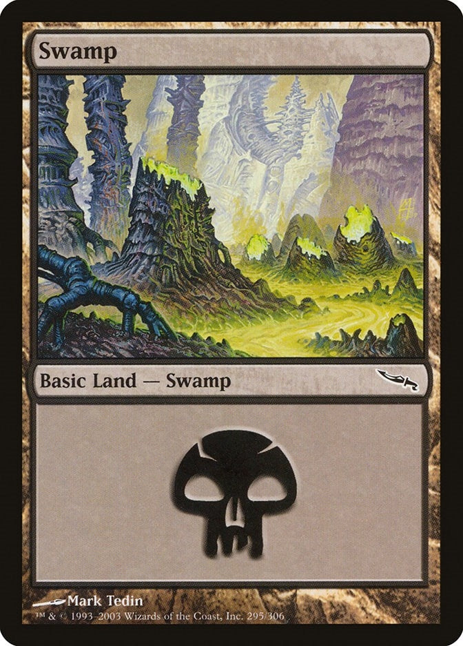 Image for Swamp (295) (295) [Mirrodin] - Magic: The Gathering