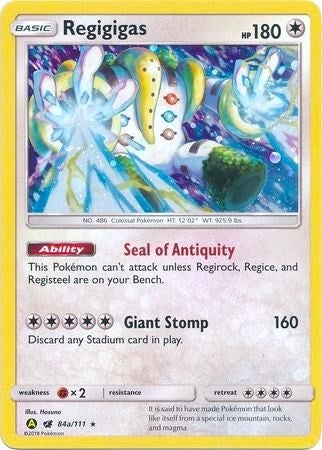 Image for Regigigas - 84a/111 (084a/111) [Alternate Art Promos] - Pokemon