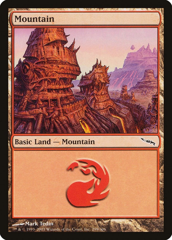 Image for Mountain (299) (299) [Mirrodin] - Magic: The Gathering