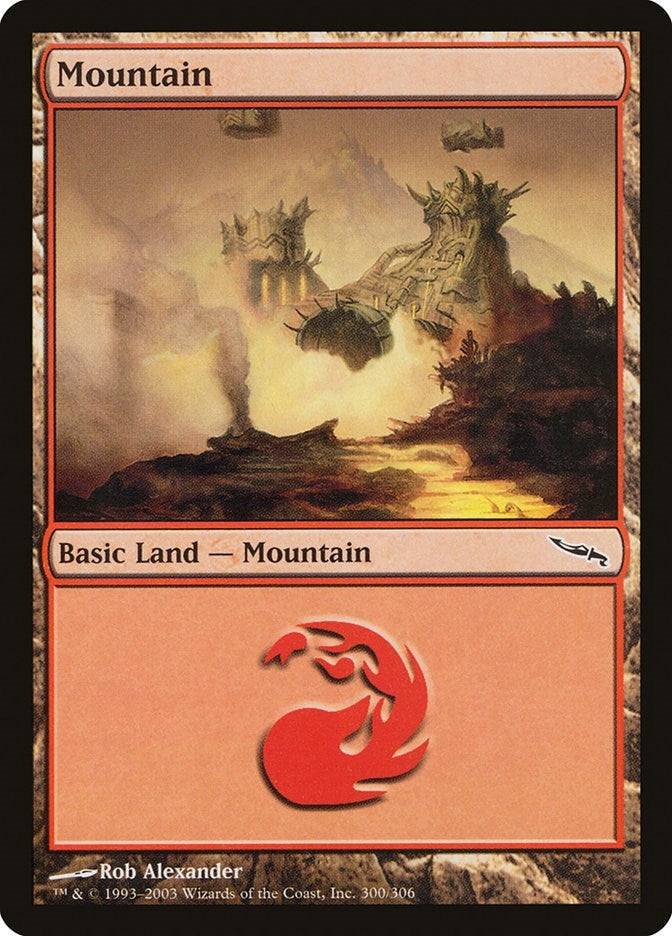 Image for Mountain (300) (300) [Mirrodin] - Magic: The Gathering