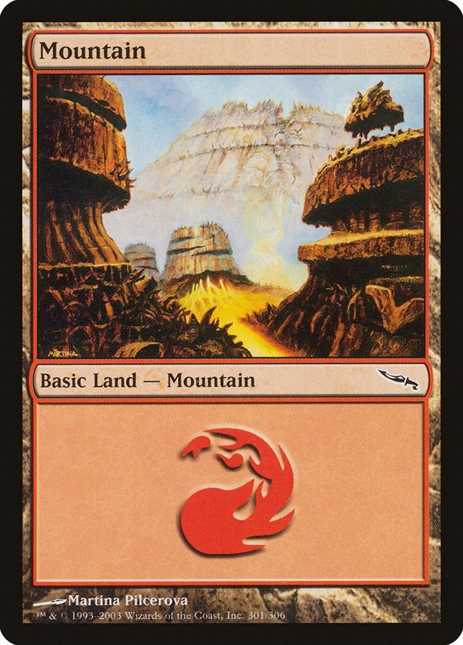 Image for Mountain (301) (301) [Mirrodin] - Magic: The Gathering