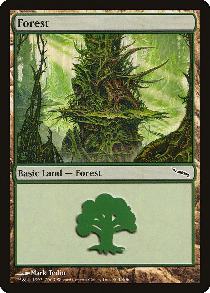 Image for Forest (303) (303) [Mirrodin] - Magic: The Gathering