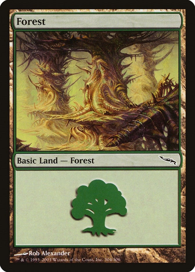 Image for Forest (304) (304) [Mirrodin] - Magic: The Gathering