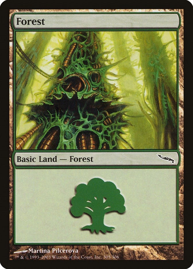 Image for Forest (305) (305) [Mirrodin] - Magic: The Gathering