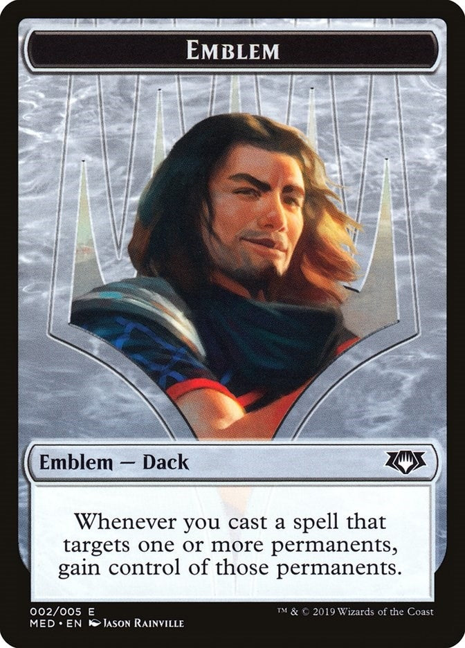 Image for Emblem - Dack Fayden (2) [Mythic Edition: Ravnica Allegiance] - Magic: The Gathering