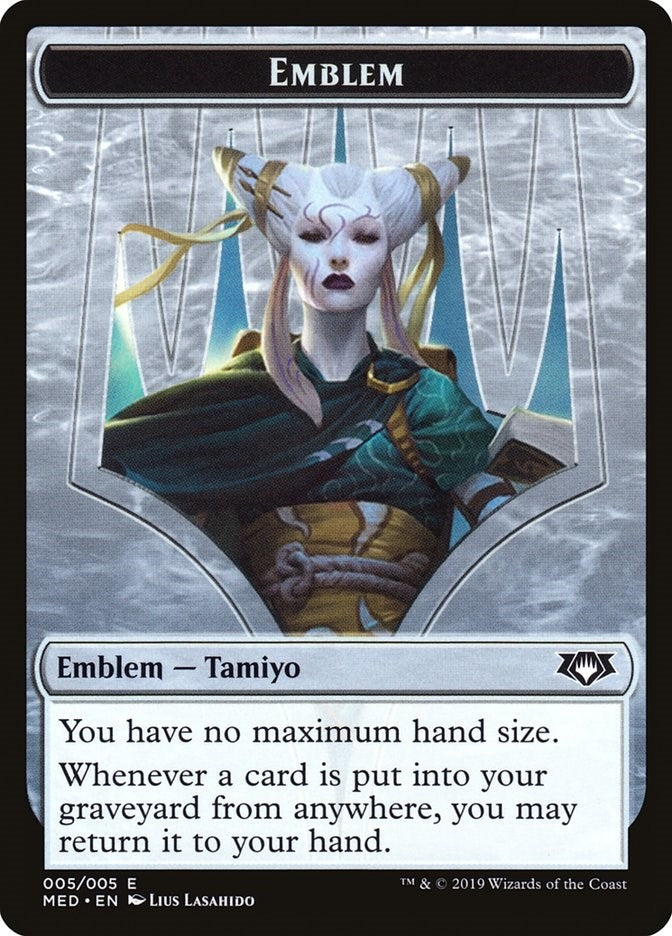 Image for Emblem - Tamiyo, the Moon Sage (5) [Mythic Edition: Ravnica Allegiance] - Magic: The Gathering