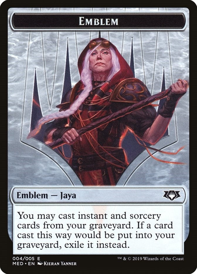 Image for Emblem - Jaya Ballard (4) [Mythic Edition: Ravnica Allegiance] - Magic: The Gathering