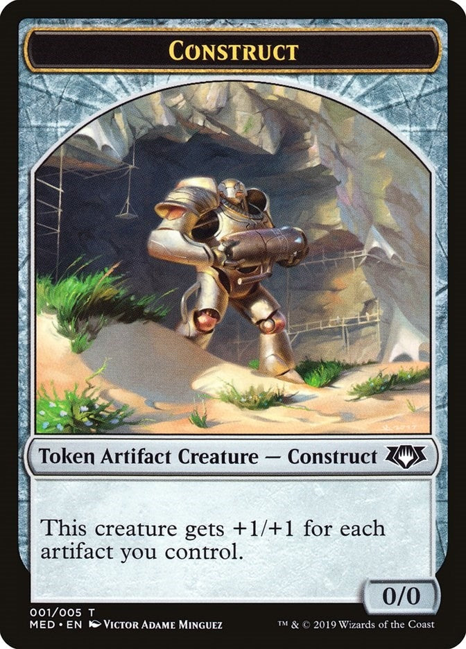 Image for Construct Token (001) (1) [Mythic Edition: Ravnica Allegiance] - Magic: The Gathering