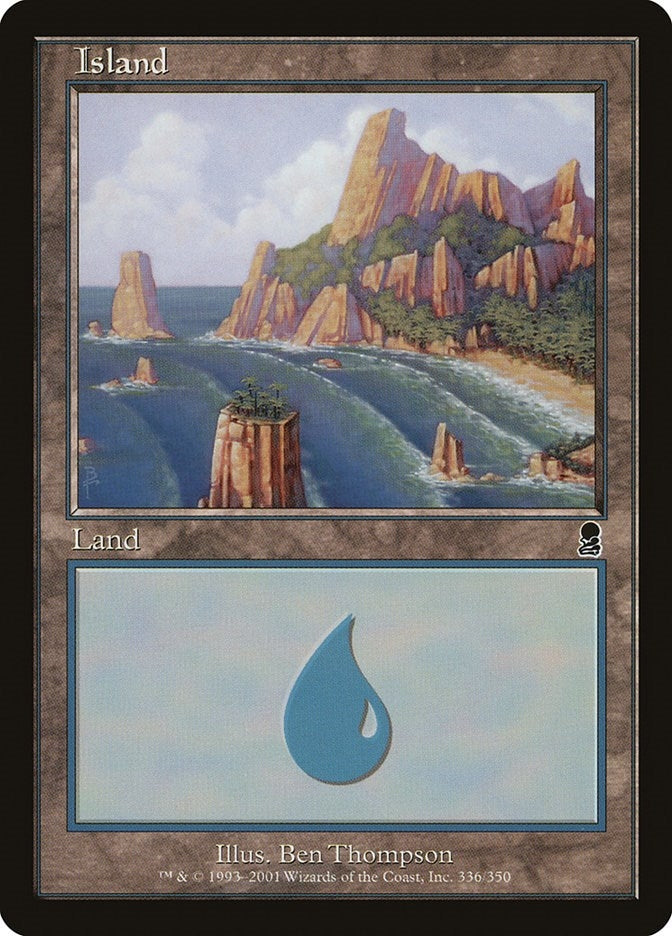 Image for Island (336) (336) [Odyssey] - Magic: The Gathering