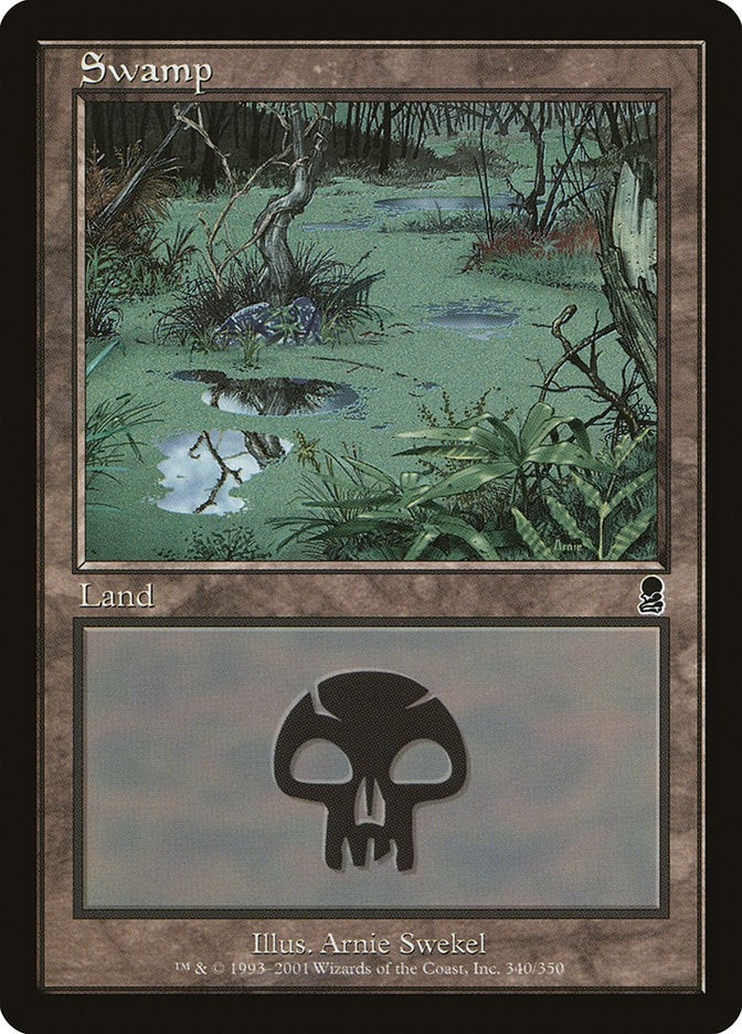 Image for Swamp (340) (340) [Odyssey] - Magic: The Gathering