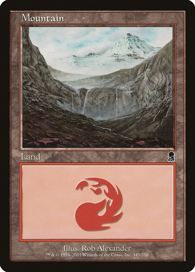 Image for Mountain (345) (345) [Odyssey] - Magic: The Gathering