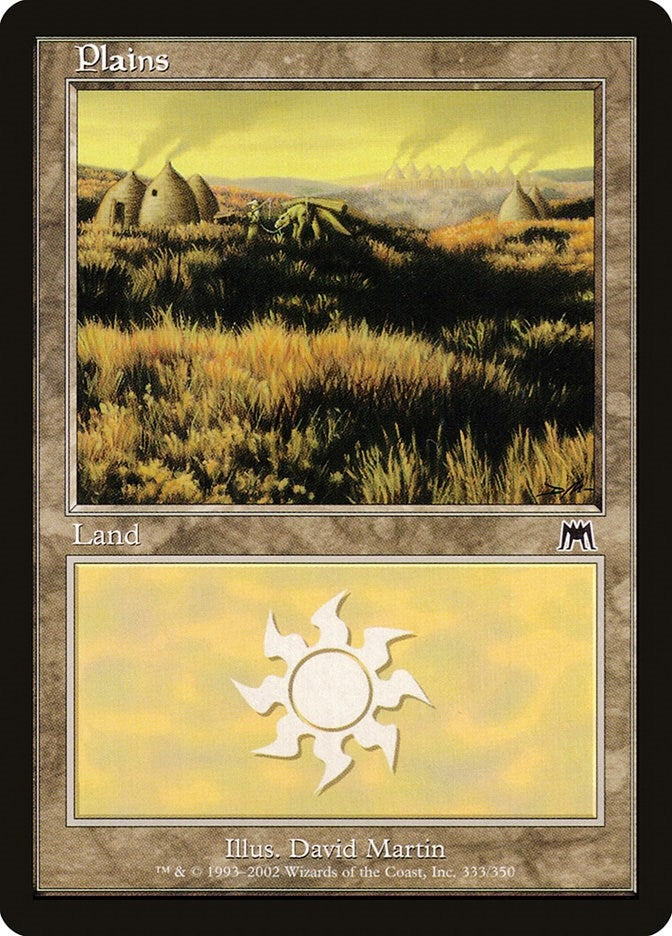 Image for Plains (333) (333) [Onslaught] - Magic: The Gathering