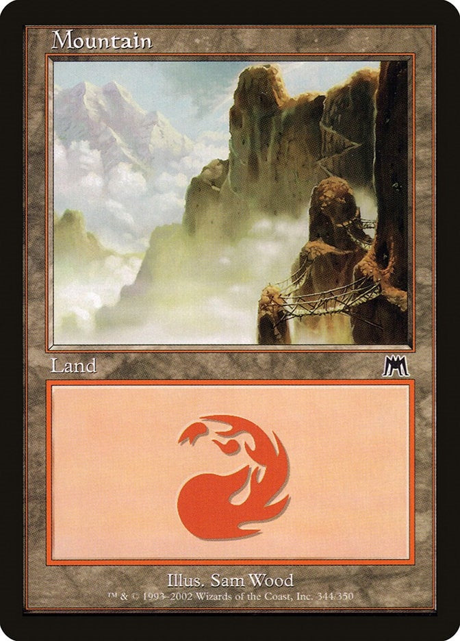 Image for Mountain (344) (344) [Onslaught] - Magic: The Gathering