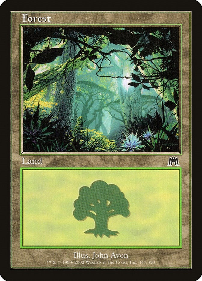 Image for Forest (347) (347) [Onslaught] - Magic: The Gathering