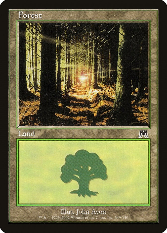Image for Forest (349) (349) [Onslaught] - Magic: The Gathering