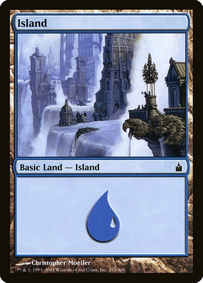 Image for Island (292) (292) [Ravnica: City of Guilds] - Magic: The Gathering