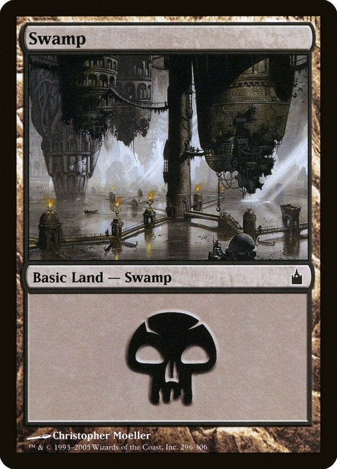 Image for Swamp (296) (296) [Ravnica: City of Guilds] - Magic: The Gathering