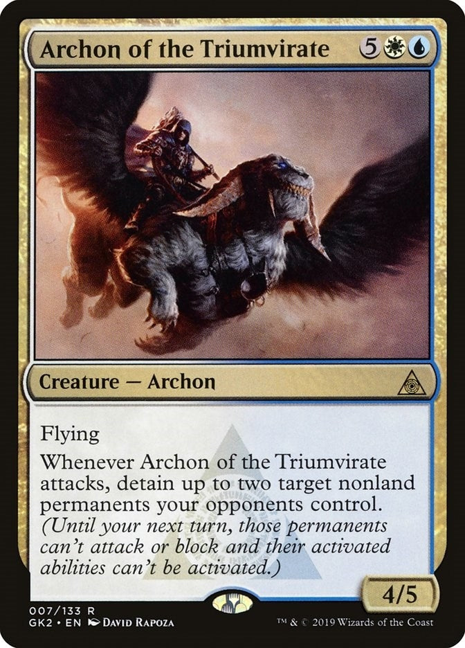 Image for Archon of the Triumvirate (7) [Ravnica Allegiance: Guild Kits] - Magic: The Gathering