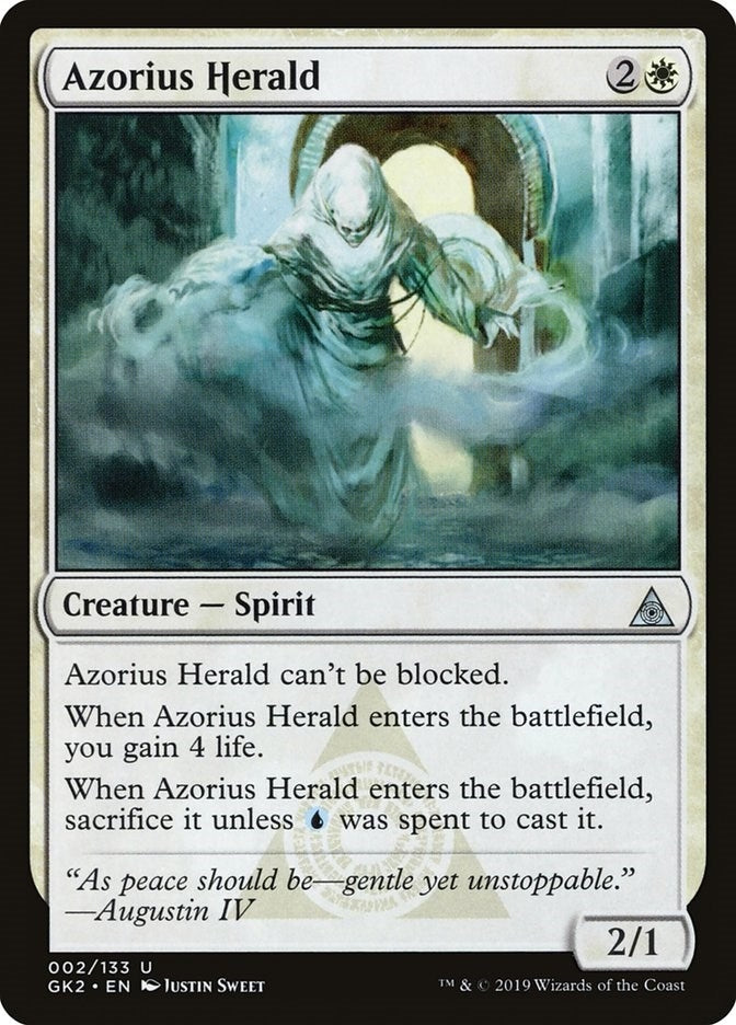 Image for Azorius Herald (2) [Ravnica Allegiance: Guild Kits] - Magic: The Gathering