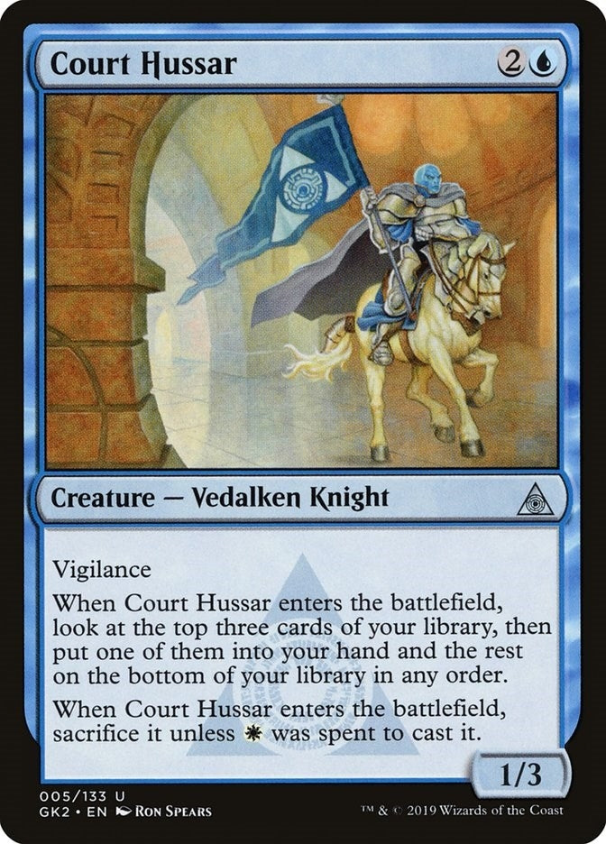 Image for Court Hussar (5) [Ravnica Allegiance: Guild Kits] - Magic: The Gathering