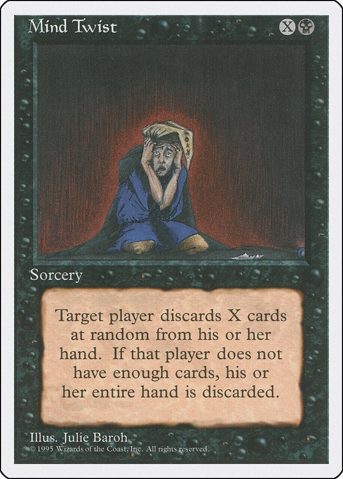 Image for Mind Twist (31) [Fourth Edition] - Magic: The Gathering