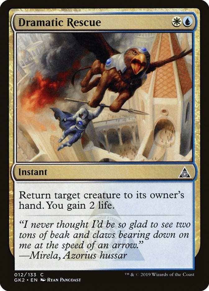 Image for Dramatic Rescue (12) [Ravnica Allegiance: Guild Kits] - Magic: The Gathering