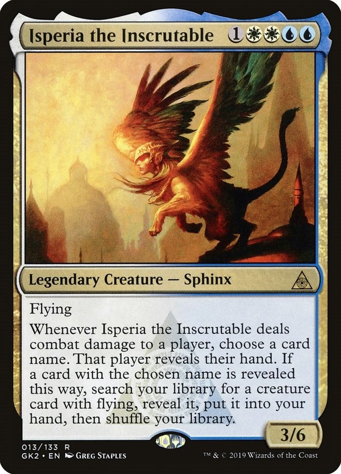 Image for Isperia the Inscrutable (13) [Ravnica Allegiance: Guild Kits] - Magic: The Gathering