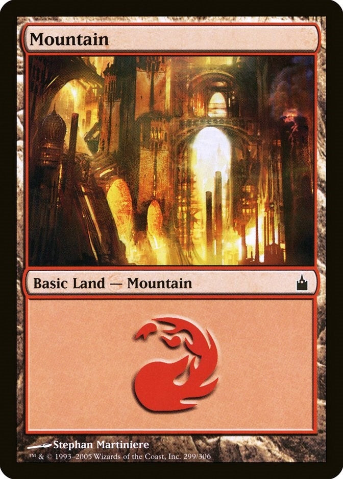 Image for Mountain (299) (299) [Ravnica: City of Guilds] - Magic: The Gathering